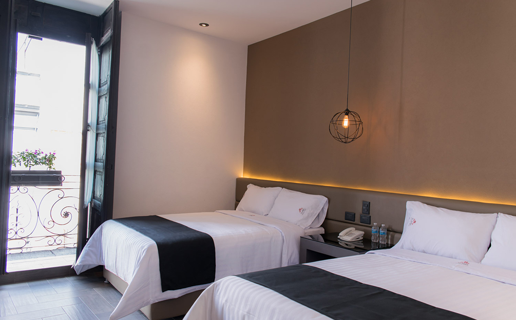 Habitación Doble en Puebla - Hoteles Isabel