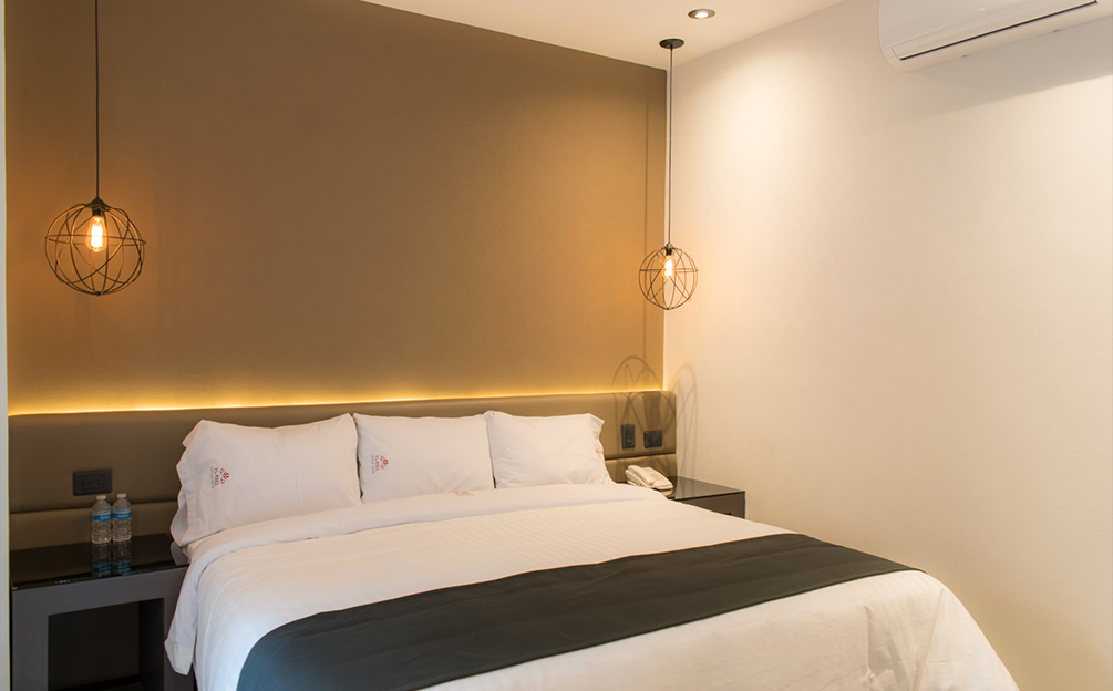 Habitación King Size en Puebla - Hoteles Isabel