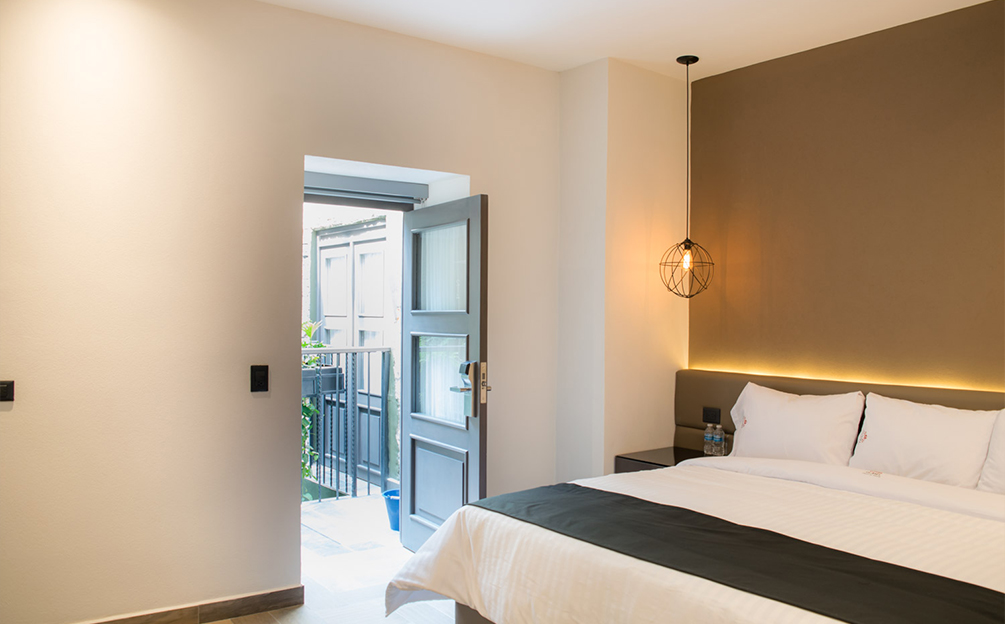 Habitación King Size en Puebla - Hoteles Isabel
